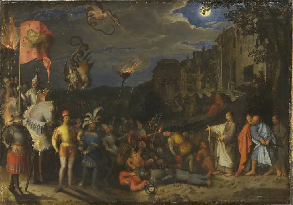 The arrest of Christ