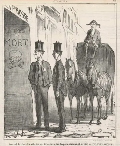 Prenant le titre ... de Mr de Girardin trop au sérieux ...