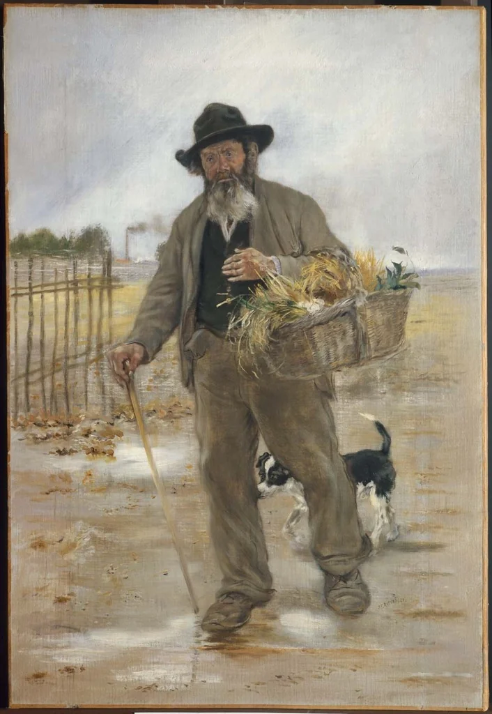 Garlic Seller, by Jean-François Raffaëlli, unspecified, 1890