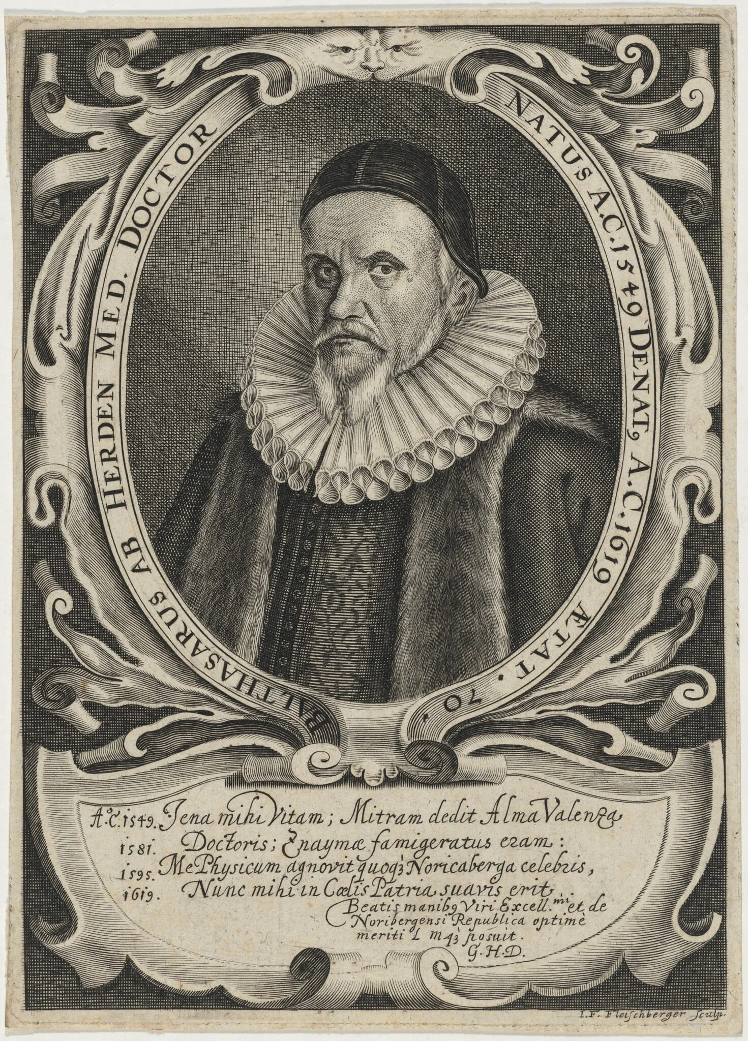 Balthasarus ab Herden Med. Doctor