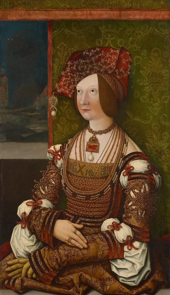 Portrait of Bianca Maria Sforza