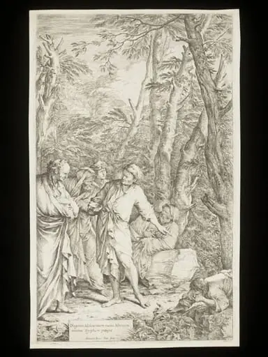 Diogenes Casting Away his Bowl