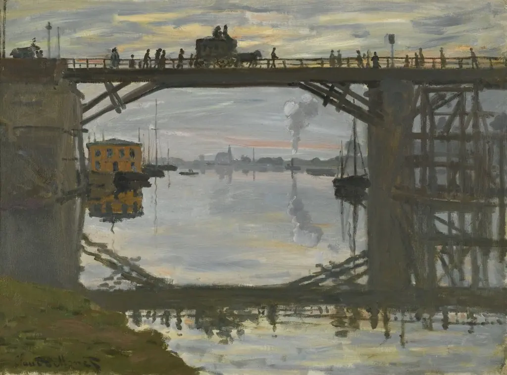 The Highway Bridge under repair
