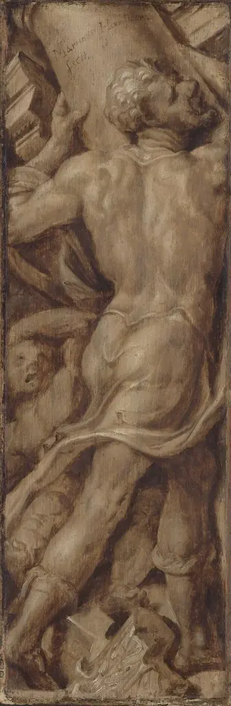 Samson destroying the Temple