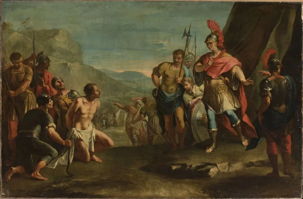 Killer of Darius before Alexander (King Porus and Alexander the Great)