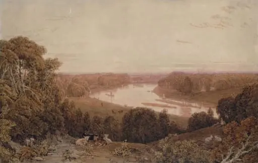 View from Richmond Hill, Surrey