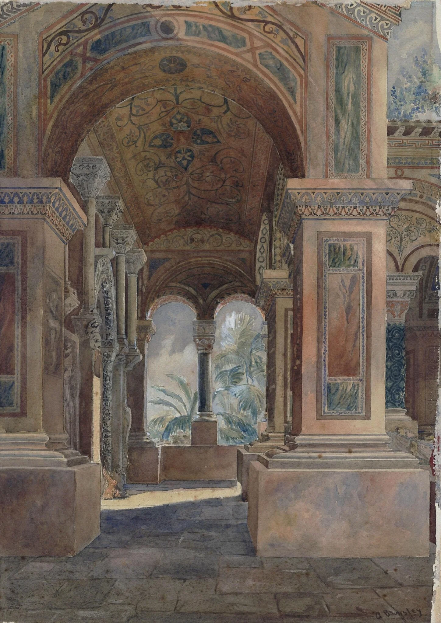 Interior of the Byzantine Court