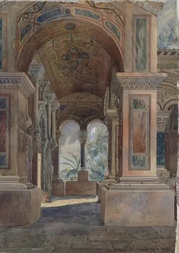 Interior of the Byzantine Court