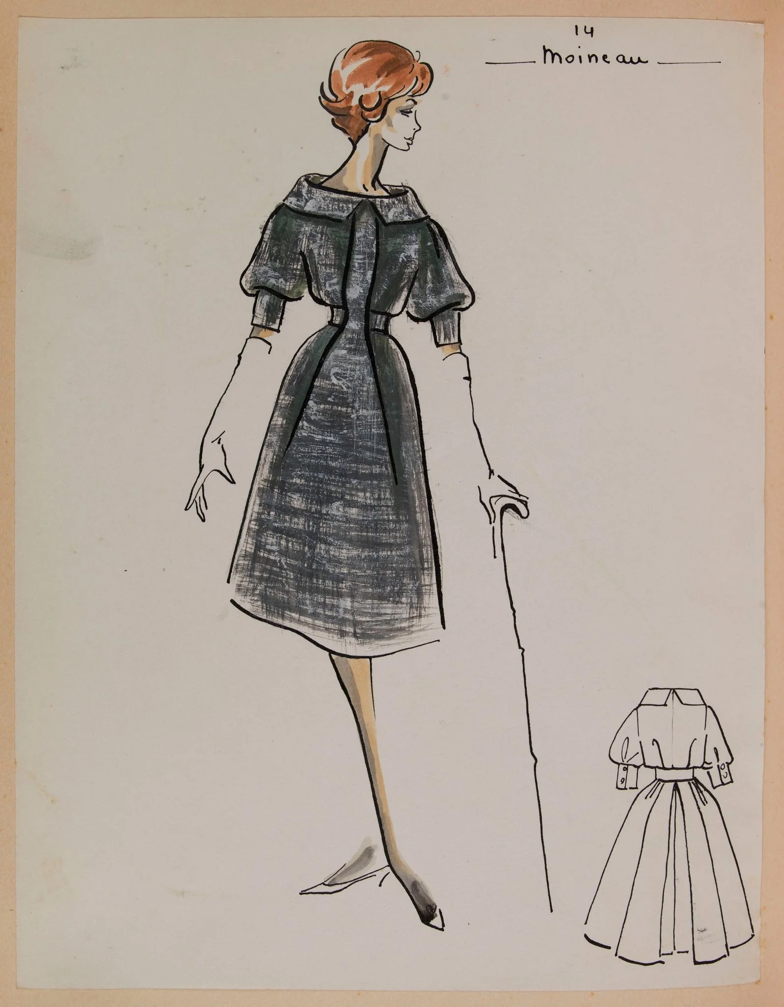 Moineau, by Marie-Louise Carven, 1958