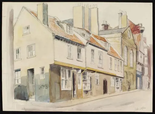Tudor Houses, Church Street, Whitby