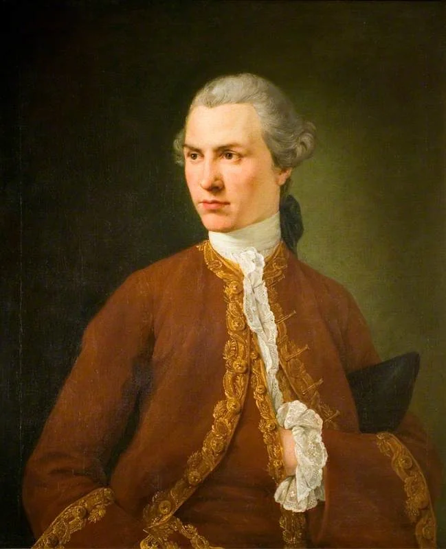 Portrait of a Young Man, by Allan Ramsay, oil, 1758