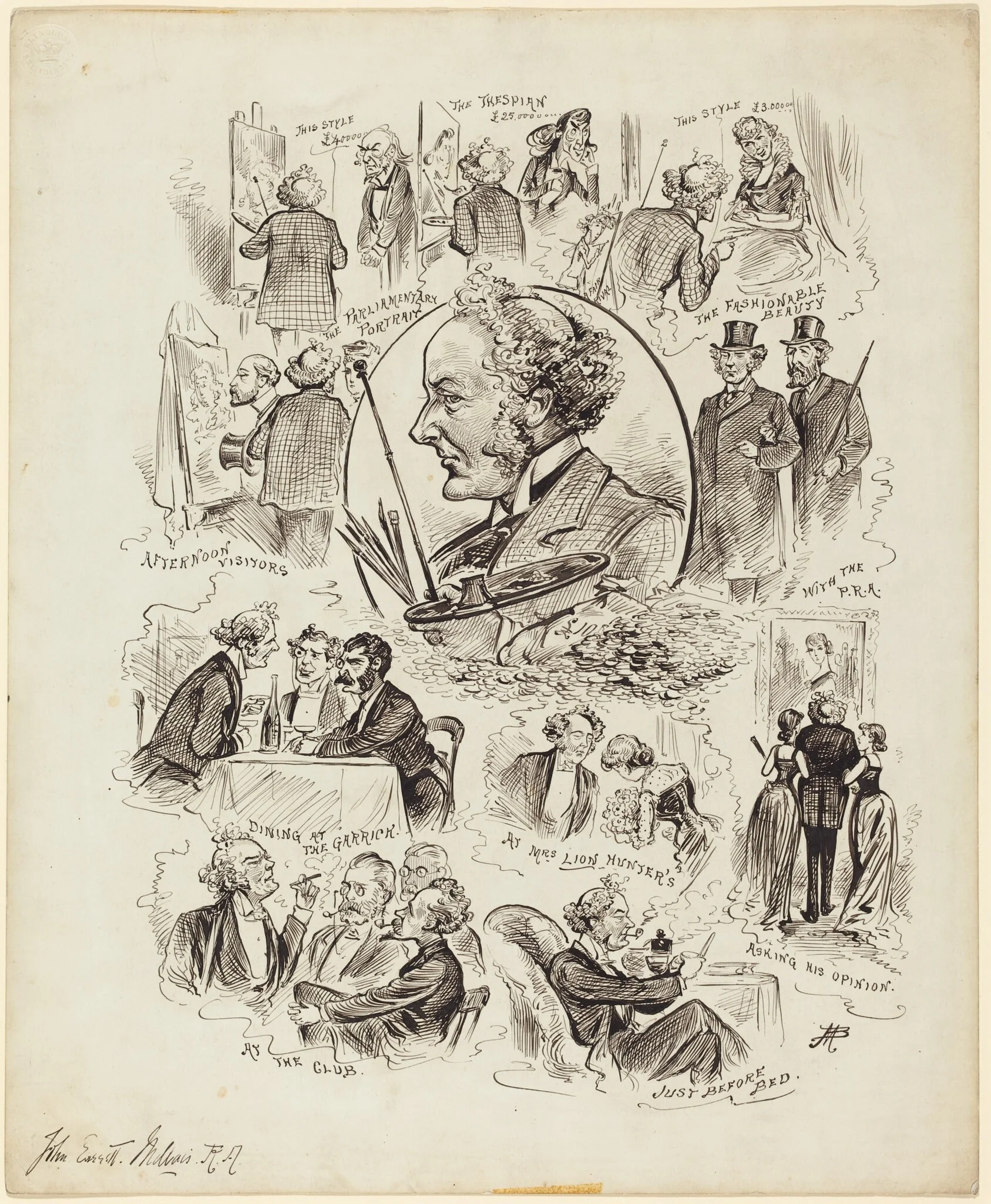 Days with Celebrities: Mr. Millais, R.A.