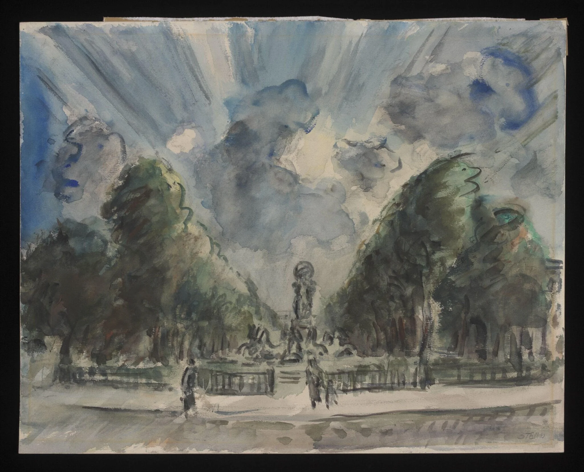 Fontaine de l'Observatoire by Ernst Stern