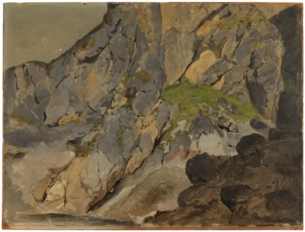 A Rock Study, Italy