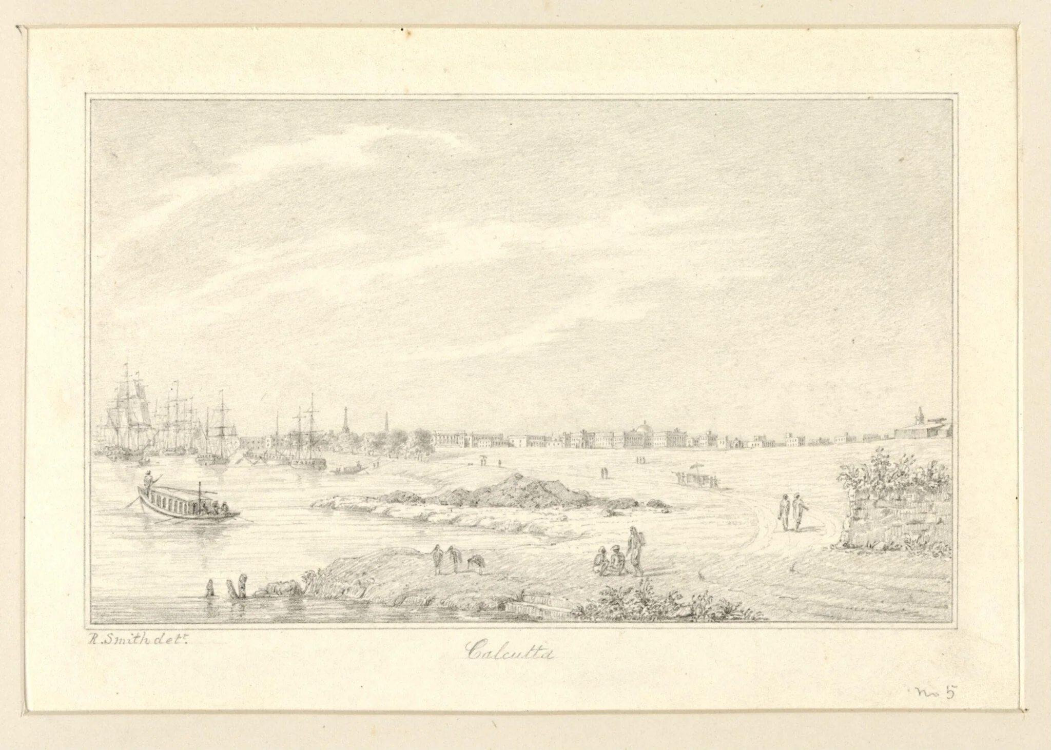 Calcutta, by Robert Captain Smith, 1830