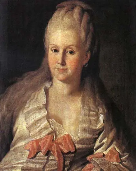Porträt der Anna Andreyevna Muravyova