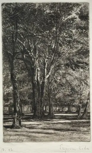 Kensington Gardens (The Larger Plate)