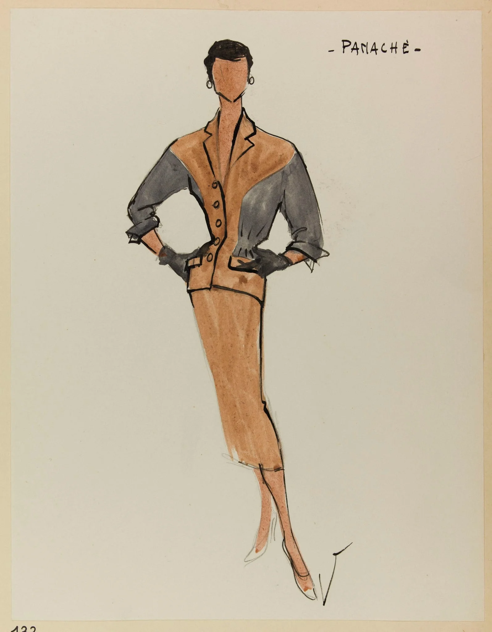 Panaché, by Carven, 1953