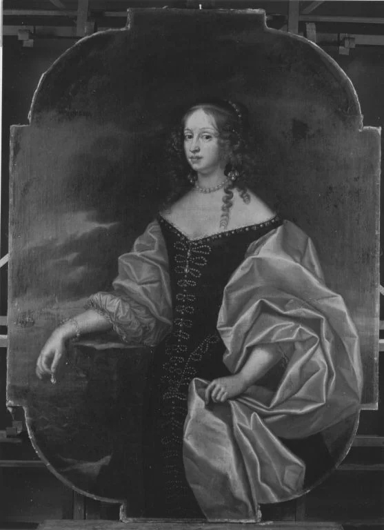 Bildnis einer Hofdame, by Giovanni Battista Curlando, unspecified