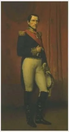 Portrait of H.M. Leopold I, king of the Belgians