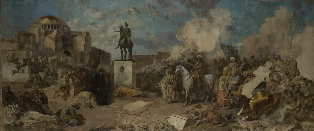 Entry of Sultan Mehmed II in Constantinople