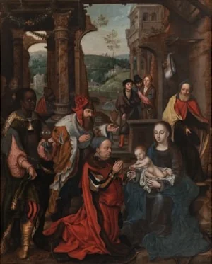 Q128517106, by Joos van Cleve, oil, 1600