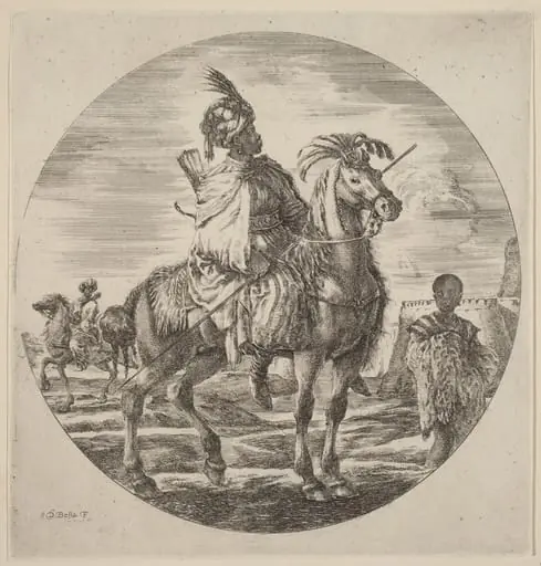 A Black Horseman