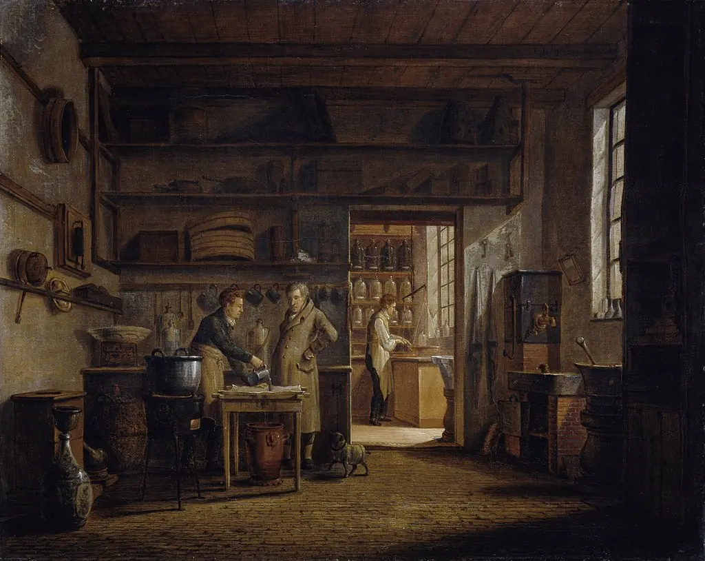 The Distillery of Apothecary A. d'Ailly