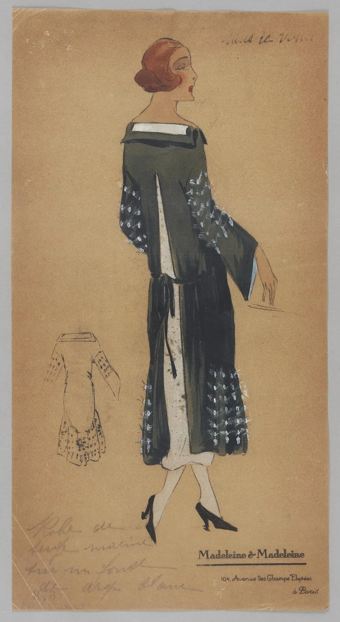 Sans le v[illisible], by Madeleine & Madeleine, 1924