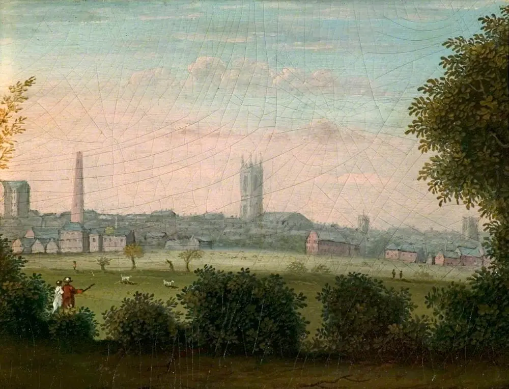 Derby Mill, Shot Tower and All Saints' Church
