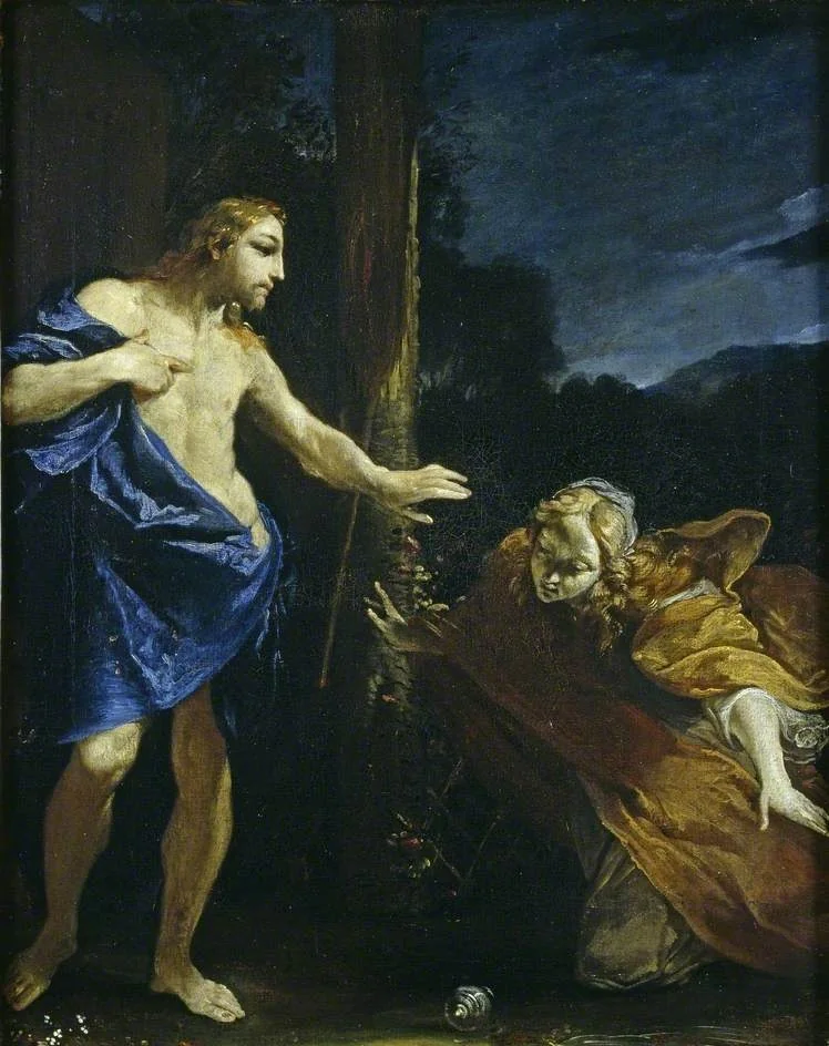 Noli me Tangere, by Giuseppe Maria Crespi, oil, 1715