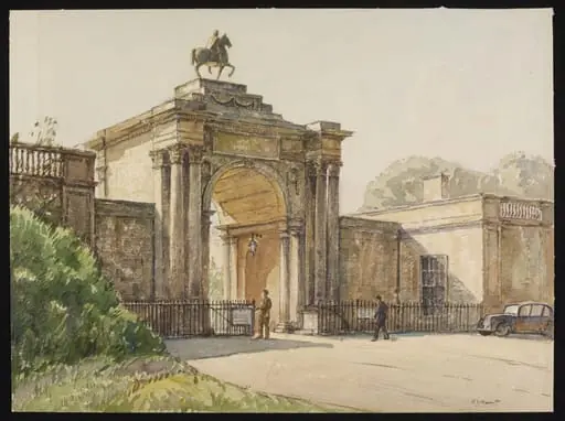 Gate to Wilton Park