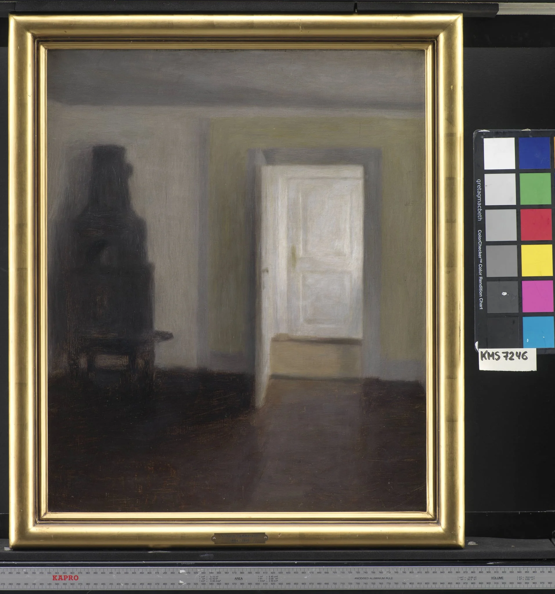 Interior. An Old Stove, by Unknown, 1888