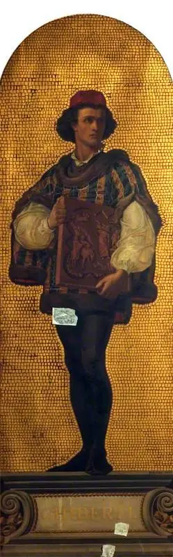 Ghiberti (1378–1455) (design for a mosaic in the Victoria and Albert Museum)