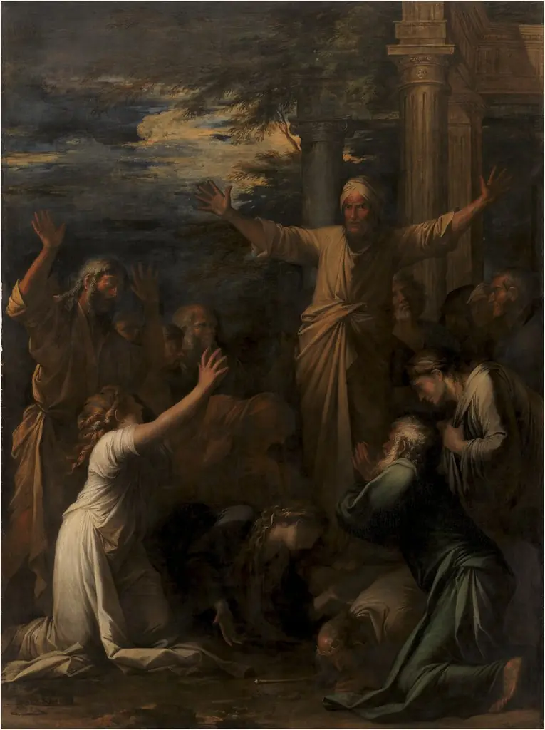 Jonah Preaching to the People of Niniveh
