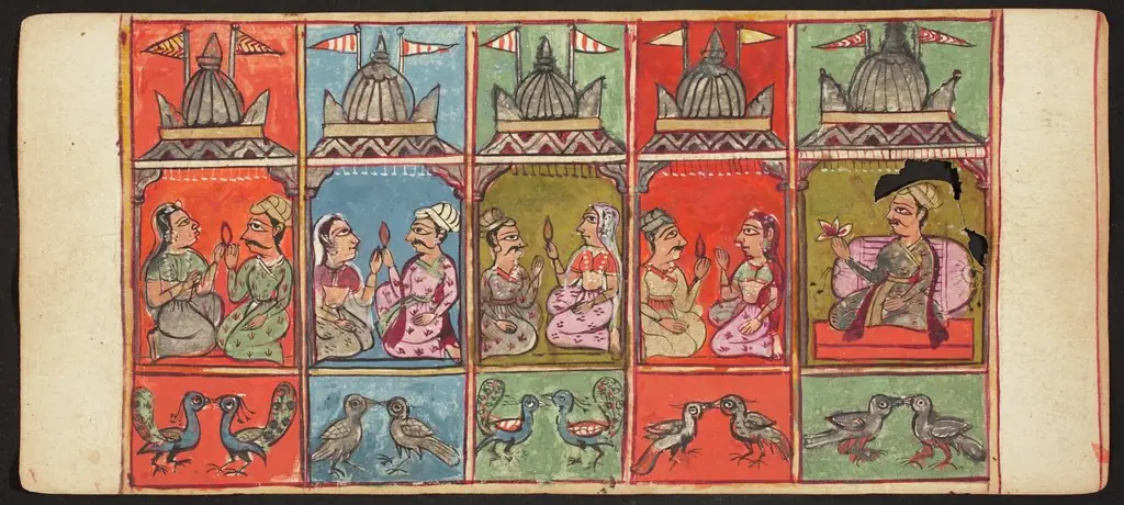 Tantric Manuscript, "Sangrahani Sutra"