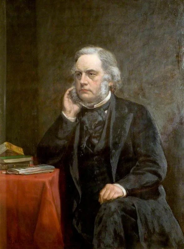 The Right Honourable John Bright (1811–1889), MP, by Charles Lucy, oil, 1869