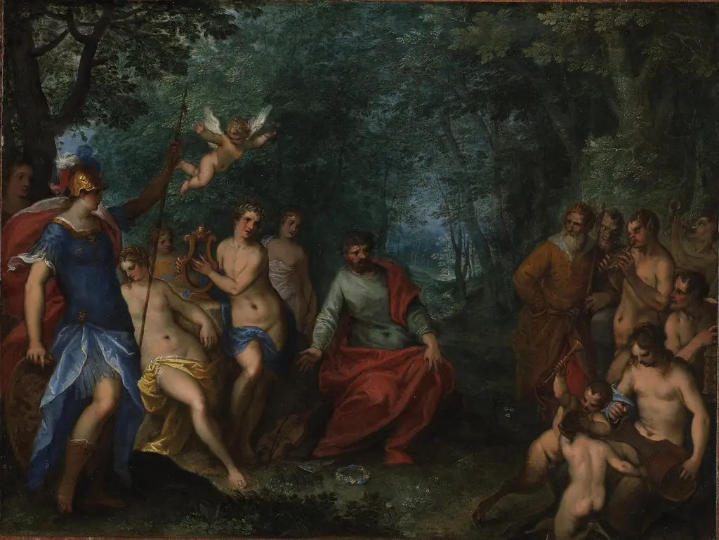 The contest of Apollo and Pan