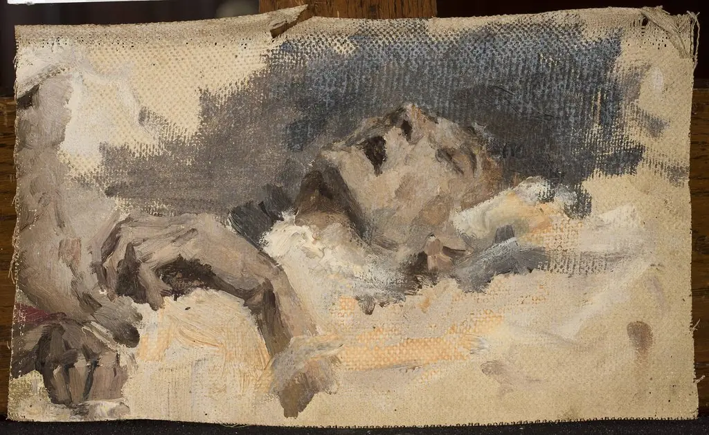 Study of a deceased man