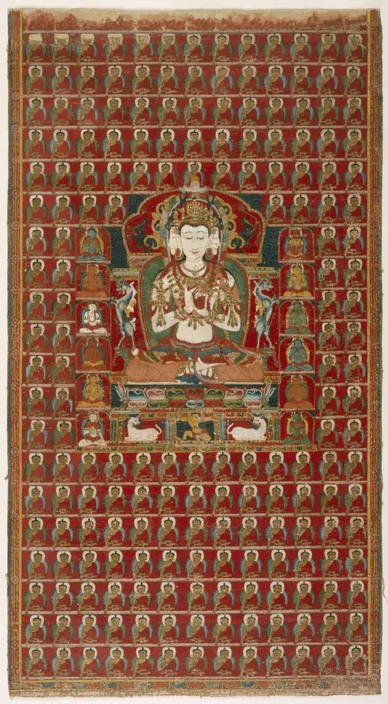 Sarvavid Vairochana, From a Set of the Five Jina Buddhas, based on Complete Purification of All Evil Rebirths (Sarva Durgati Parishodana Tantra)