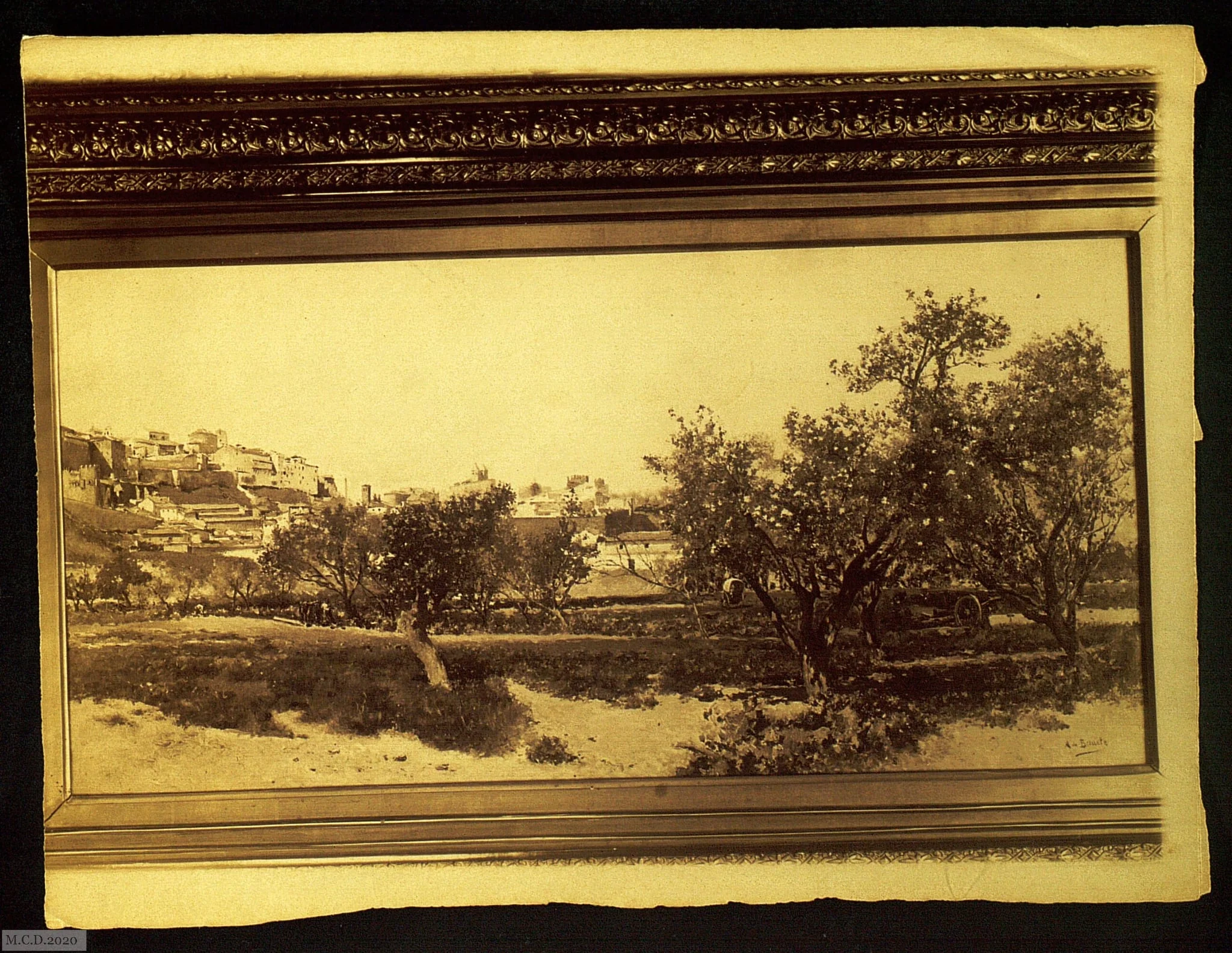 [Paisaje], by Unknown, 1850