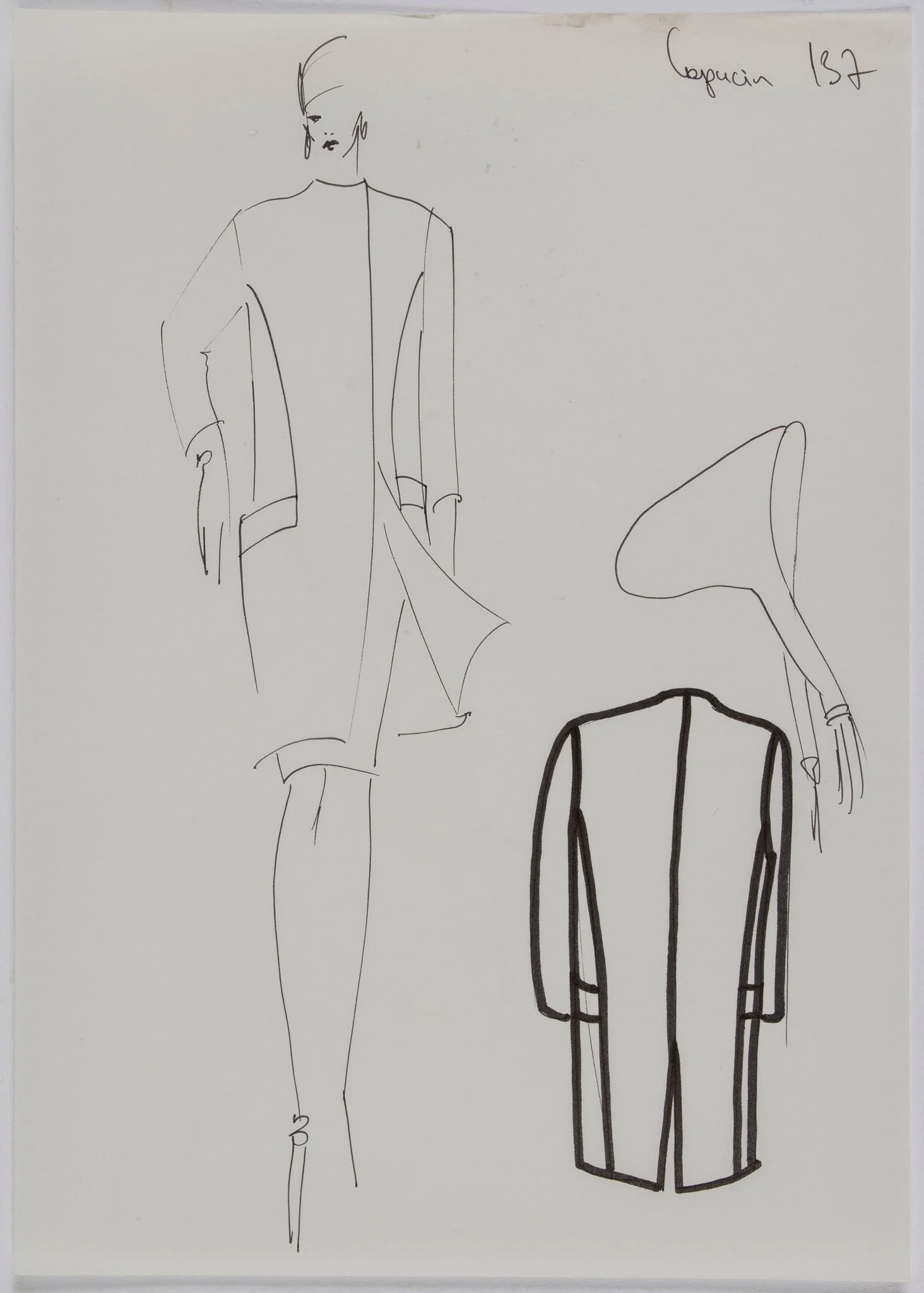 Capucin, by Marie-Louise Carven, 1960