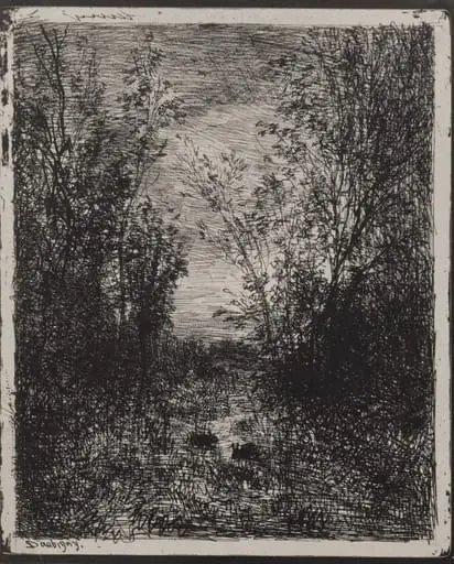 A Stream in a Glade