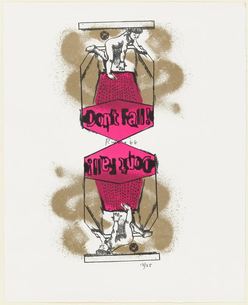Untitled, by Larry Rivers, ink, 1966