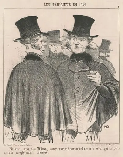 Nouveau manteau talma