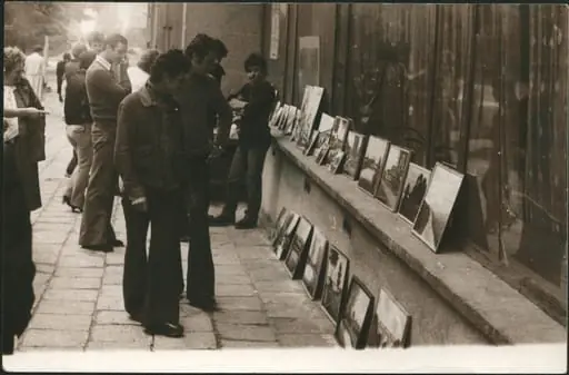 Exhibition of works by art section participants from the Culture Center in Gołdap 1