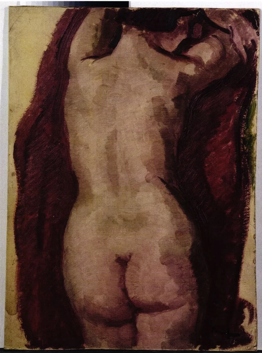 Studiu de nud, by Nicolae Tonitza, 1932