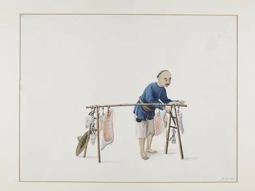Man Selling Mutton