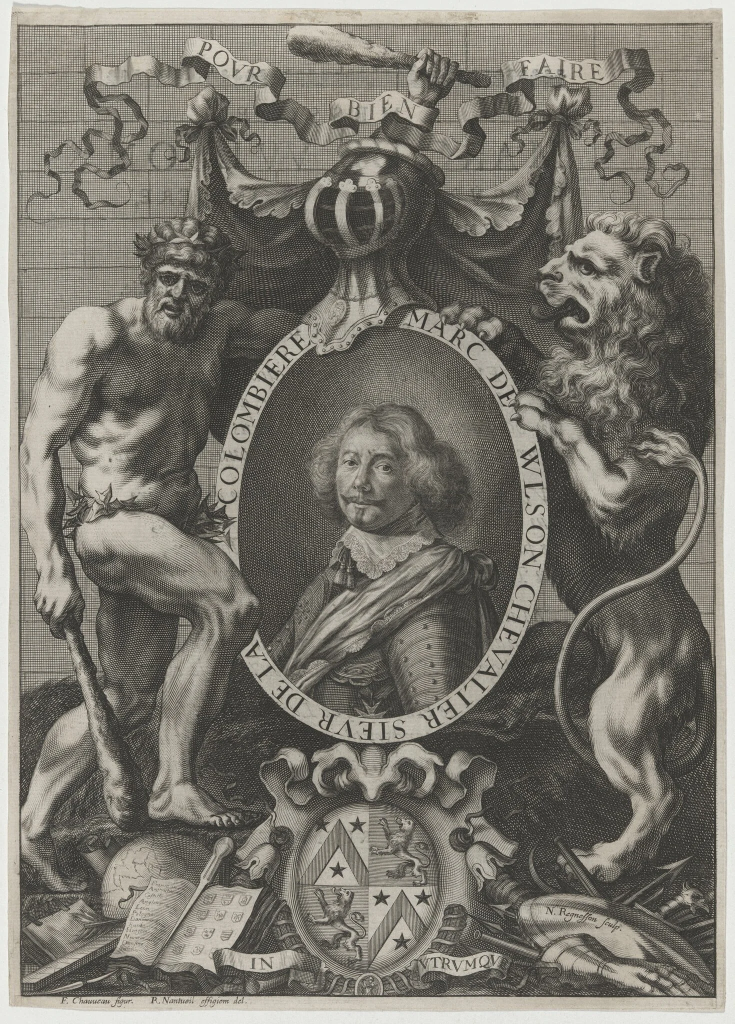 Marc de Wilson, Chevalier Sieur de la Colombiere