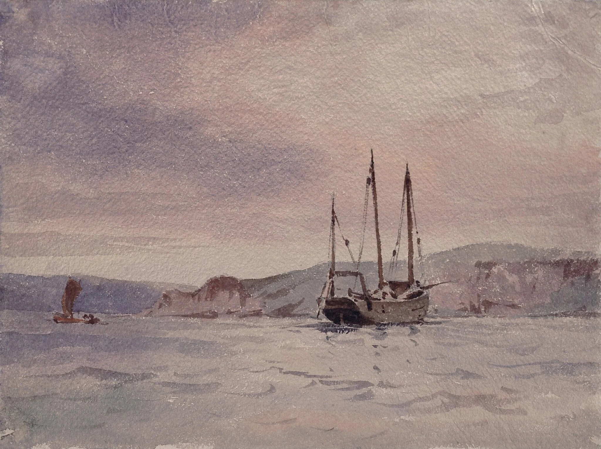 Coast Scene near Scarborough